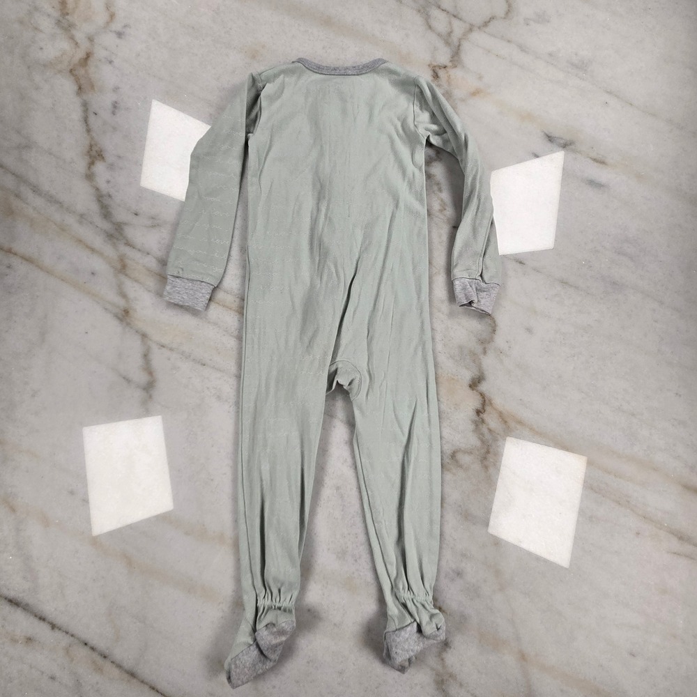 PJ Place Carters Cloud Island Sleepers Toddler 2T/24M Multi Footed Pajamas Lot 3 - Picture 12 of 13
